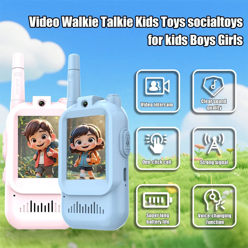 Kids Video Walkie Talkie 2 Pack