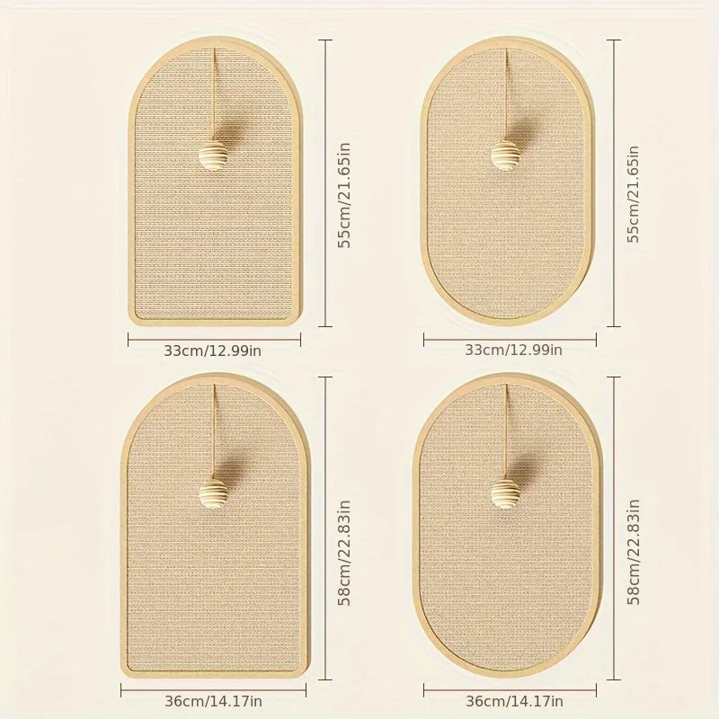 Wall Mounted Cat Scratch Pad