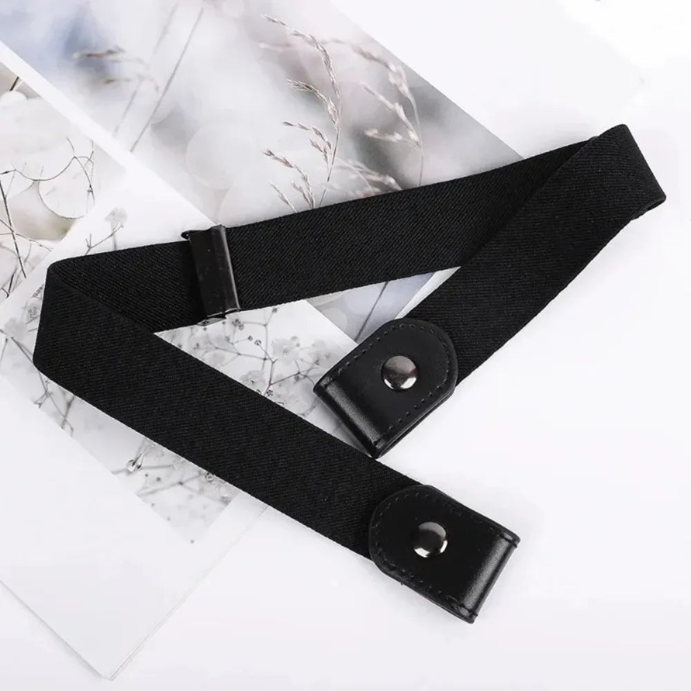 Invisible No-Buckle Belt