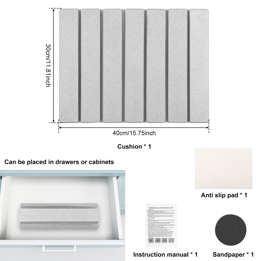 Diatomite Dish Drying Mat