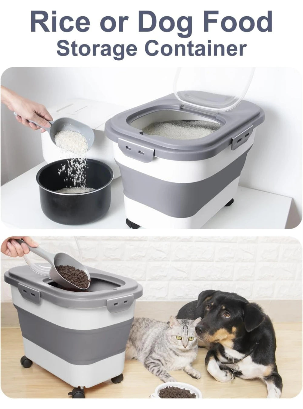 Foldable Food Storage Container