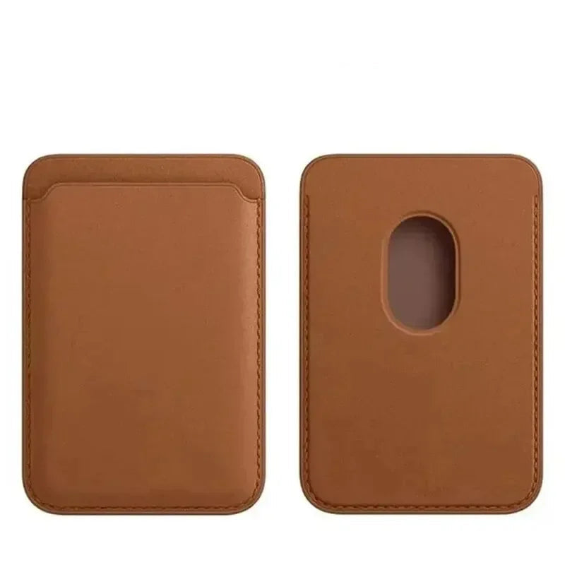 Magnetic Leather Card Wallet