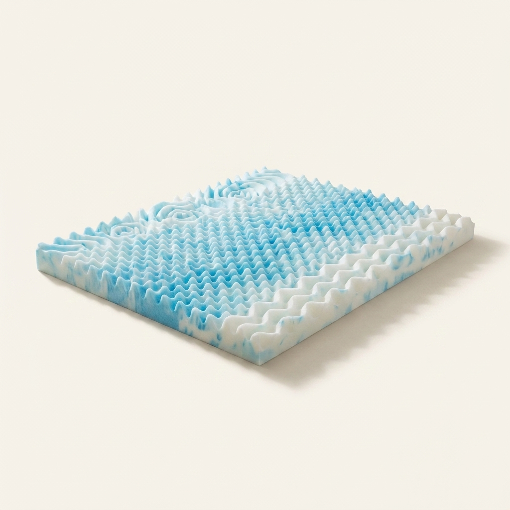 Cooling Egg Crate Mattress Topper