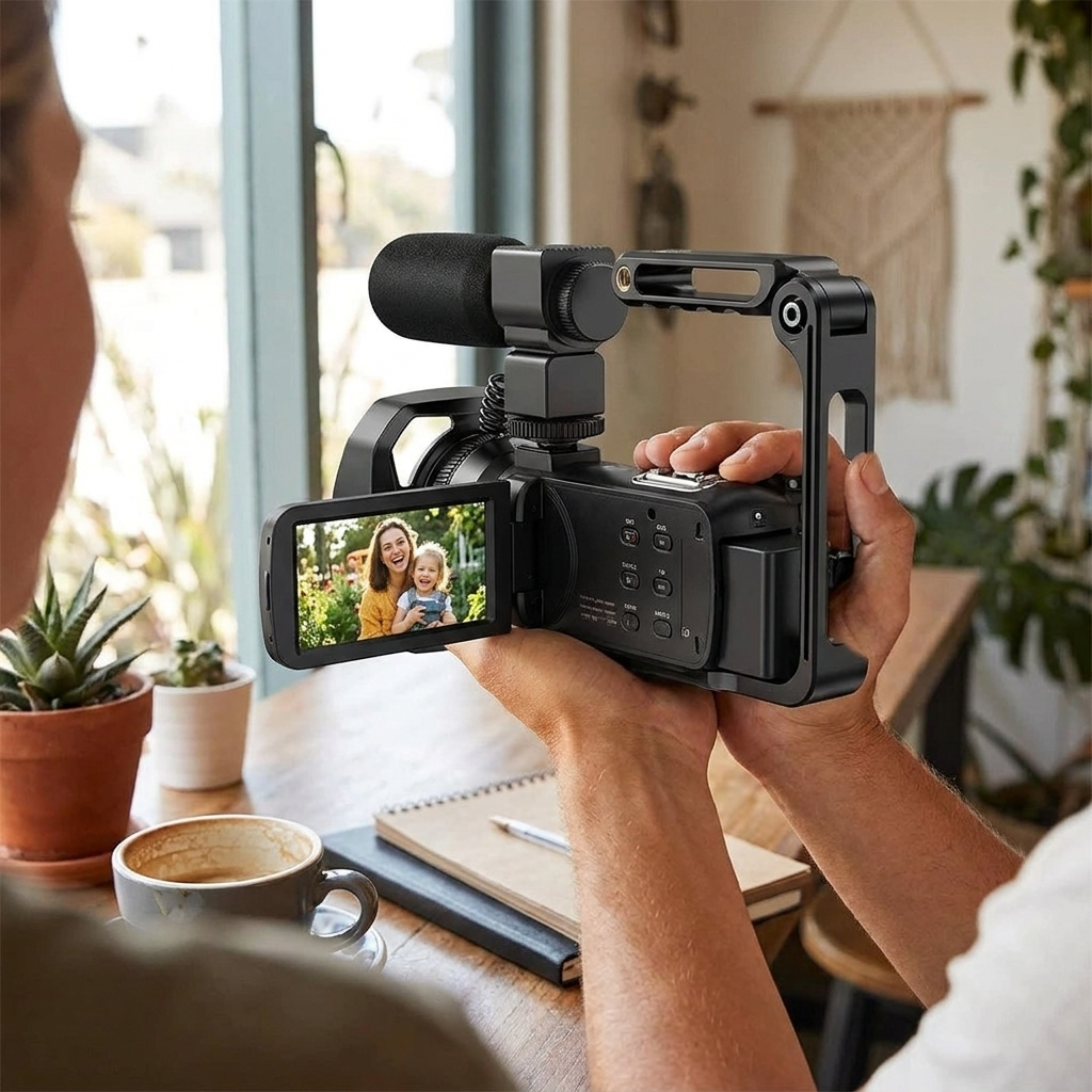 4K WiFi Vlogging Camera