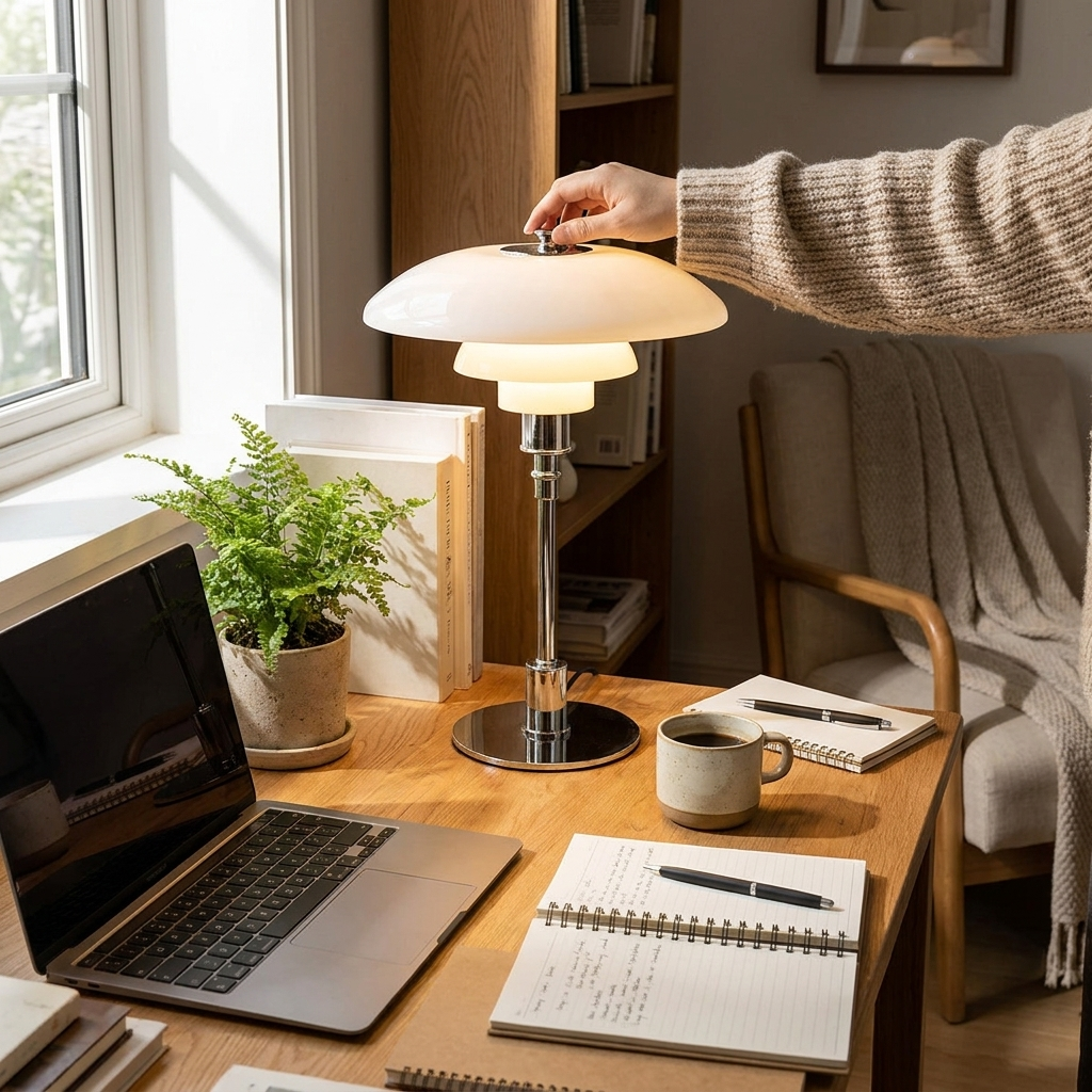 Scandinavian LED Table Lamp