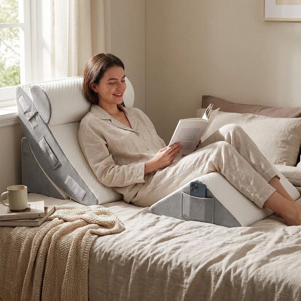 Orthopedic Bed Wedge Pillow Set