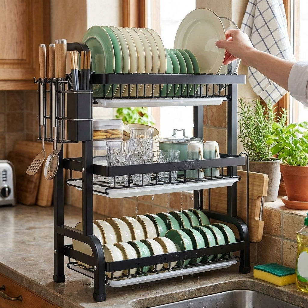 Multi-Level Dish Rack