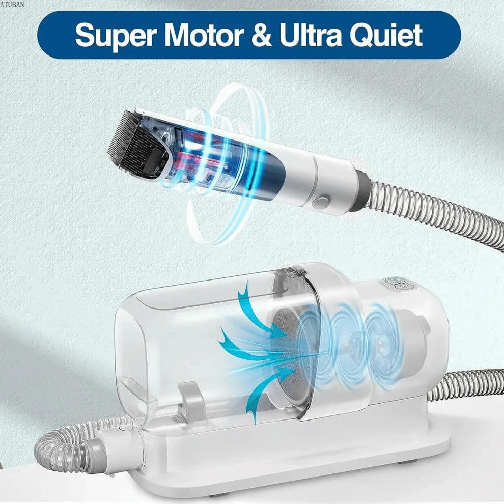 Low-Noise Dog Grooming Vacuum