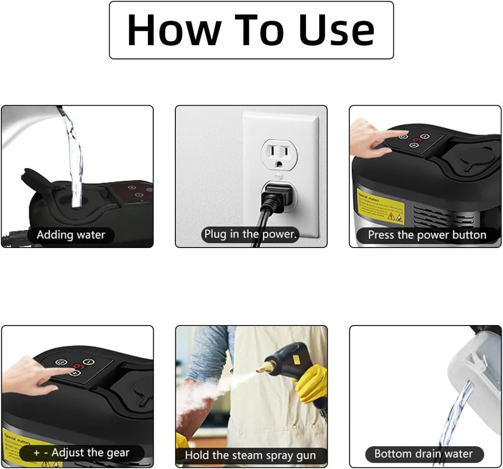 High Pressure Steam Cleaner