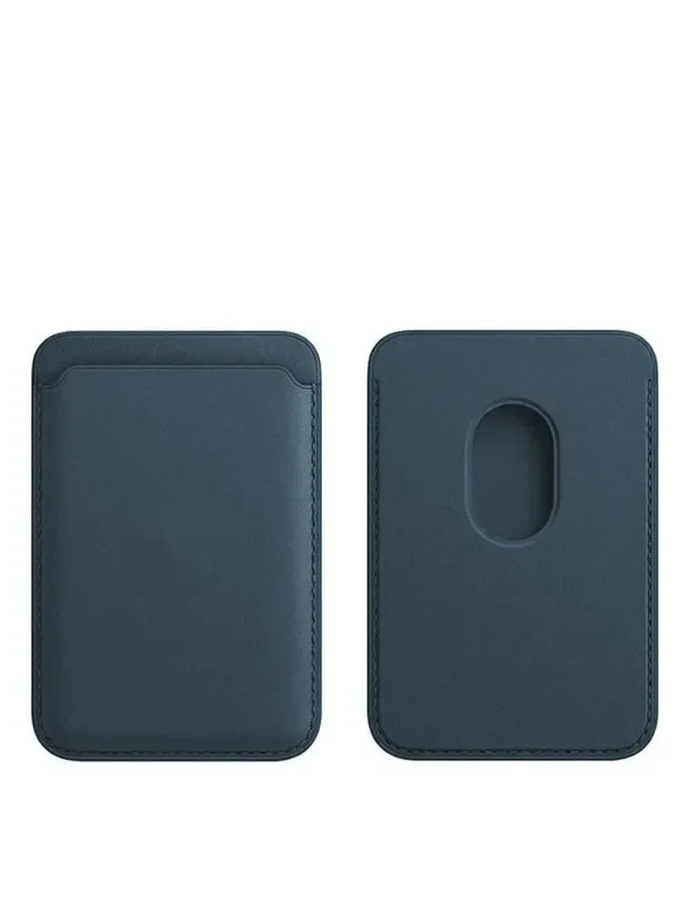 Magnetic Leather Card Wallet